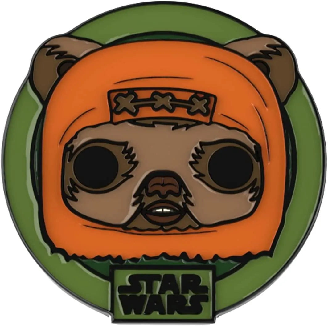 FUN55689 Star Wars: Across the Galaxy - Wicket US Exclusive Pop! Vinyl with Pin [RS] - Funko - Titan Pop Culture