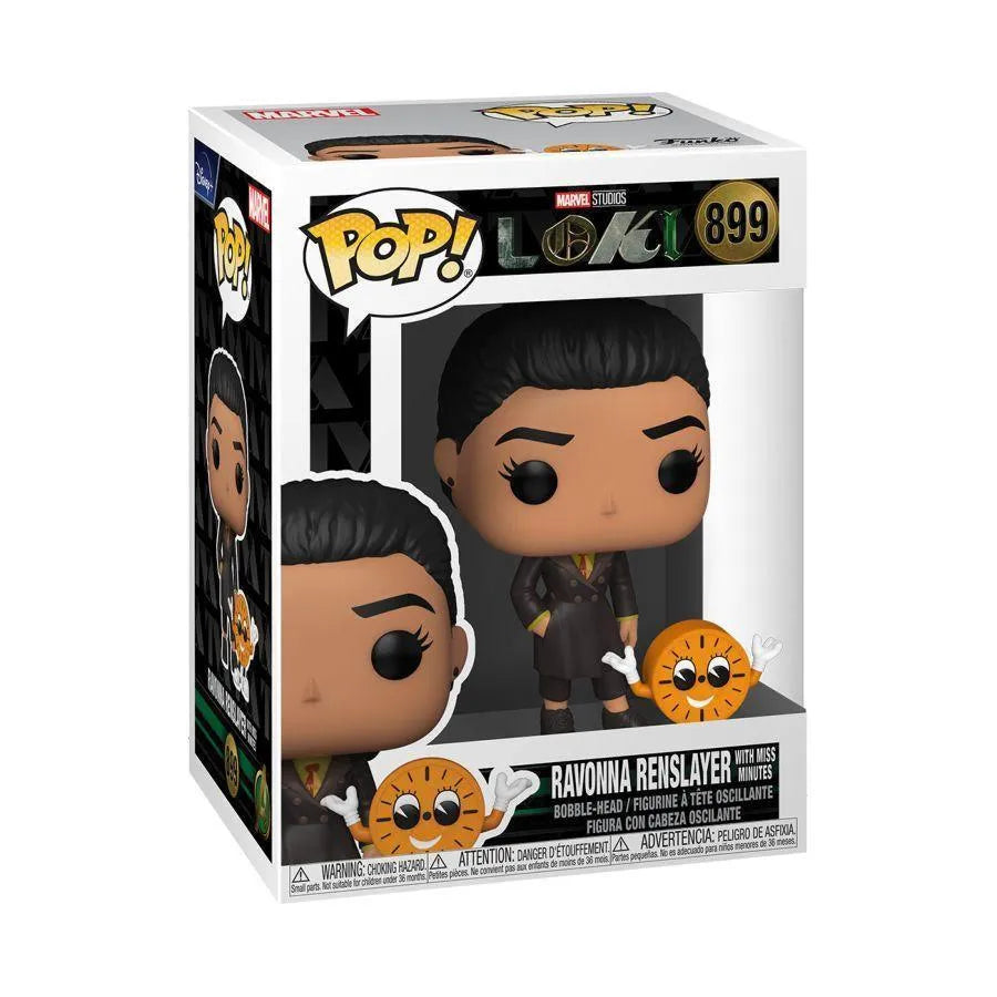 FUN55745 Loki - Ravonna Renslayer with Miss Minutes Pop! Vinyl - Funko - Titan Pop Culture