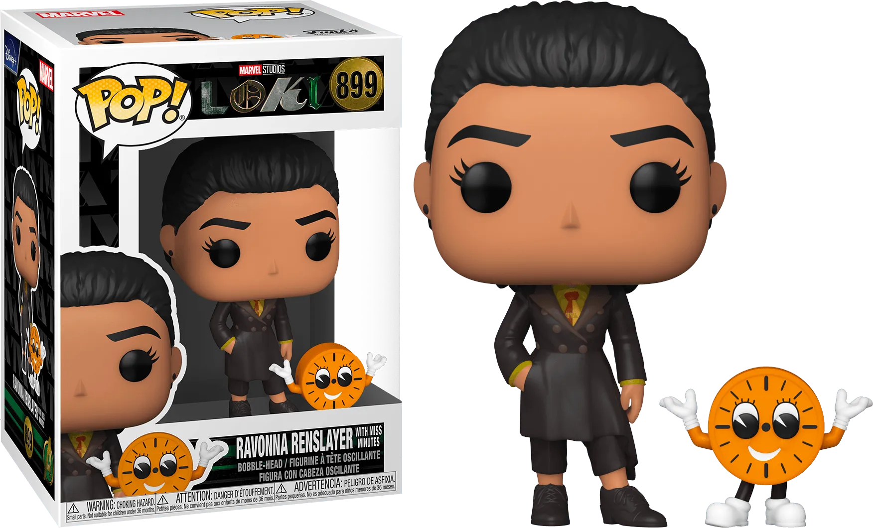 FUN55745 Loki - Ravonna Renslayer with Miss Minutes Pop! Vinyl - Funko - Titan Pop Culture