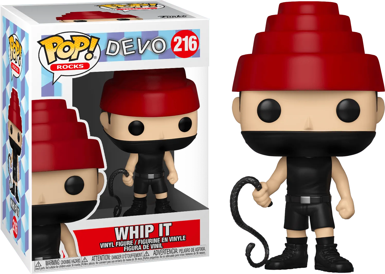 FUN55790 Devo - Whip It Pop! Vinyl - Funko - Titan Pop Culture