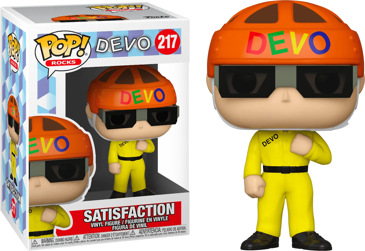FUN55791 Devo - Satisfaction Pop! Vinyl - Funko - Titan Pop Culture