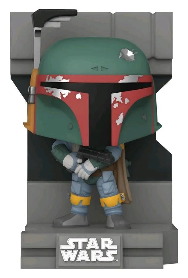 FUN55827 Star Wars - Boba Fett Metallic US Exclusive Pop! Deluxe Diorama [RS] - Funko - Titan Pop Culture