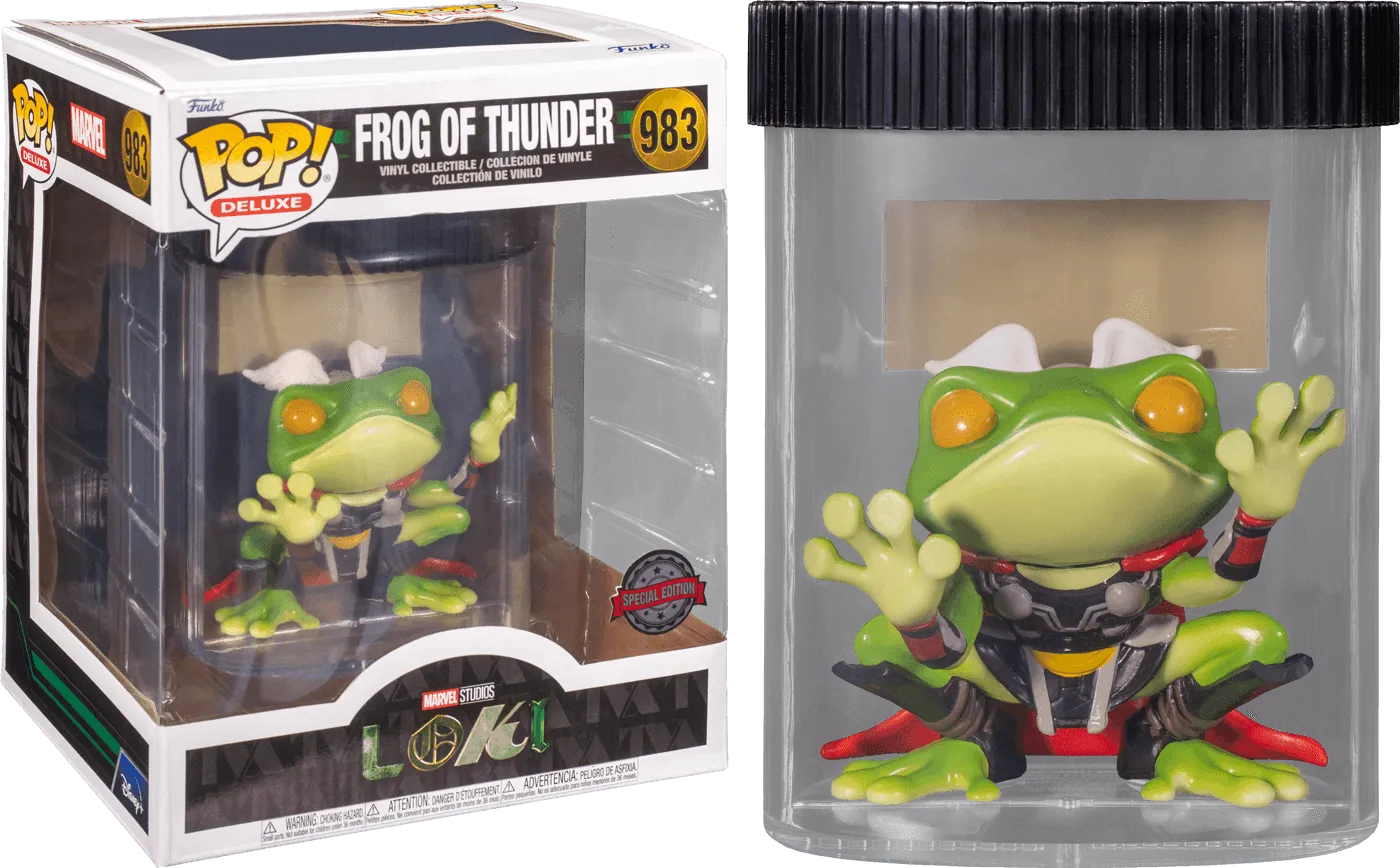 FUN55930 Loki (TV) - Frog of Thunder US Exclusive Pop! Deluxe [RS] - Funko - Titan Pop Culture