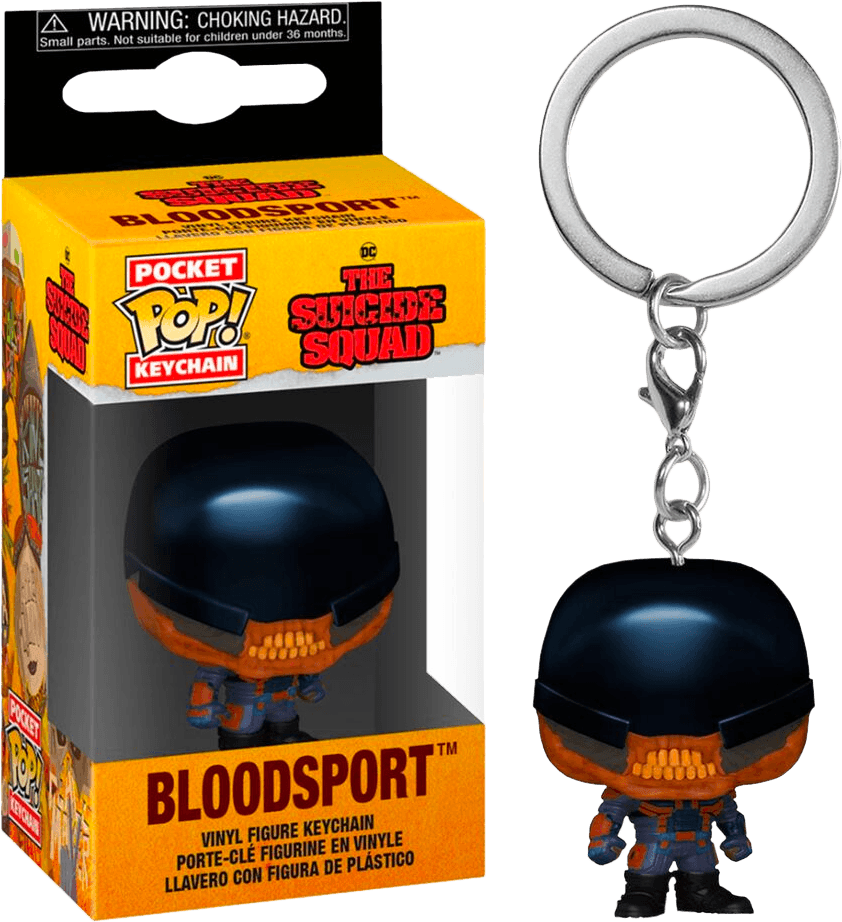 FUN56005 The Suicide Squad - Bloodsport Pocket Pop! Keychain - Funko - Titan Pop Culture