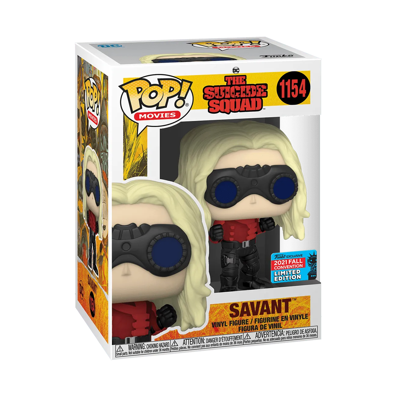 FUN56012 The Suicide Squad - Savant NYCC 2021 US Exclusive Pop! Vinyl - Less Than Perfect - Funko - Titan Pop Culture