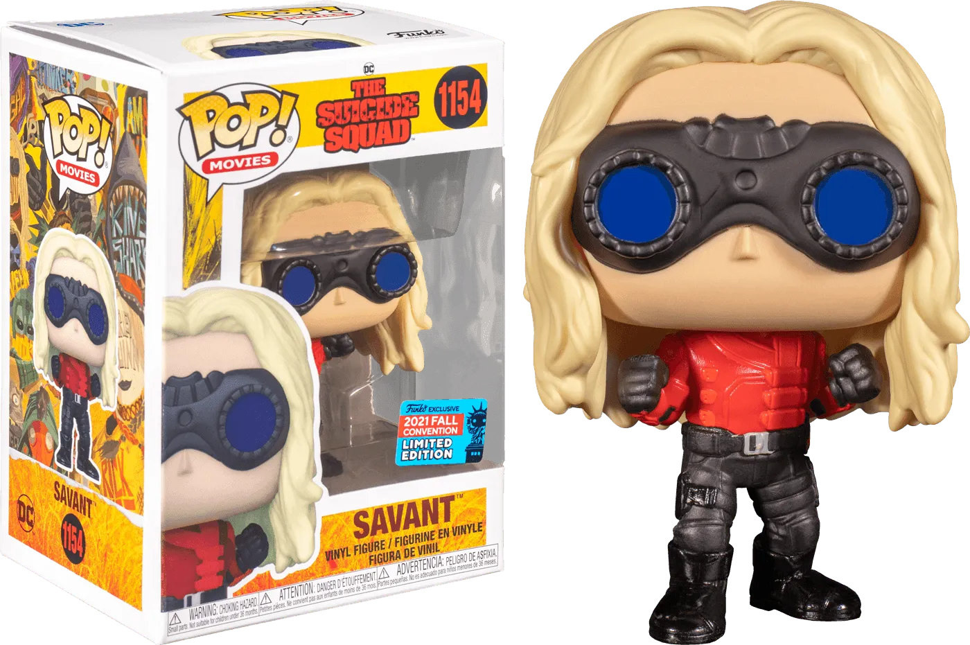 FUN56012 The Suicide Squad - Savant NYCC 2021 US Exclusive Pop! Vinyl [RS] - Funko - Titan Pop Culture