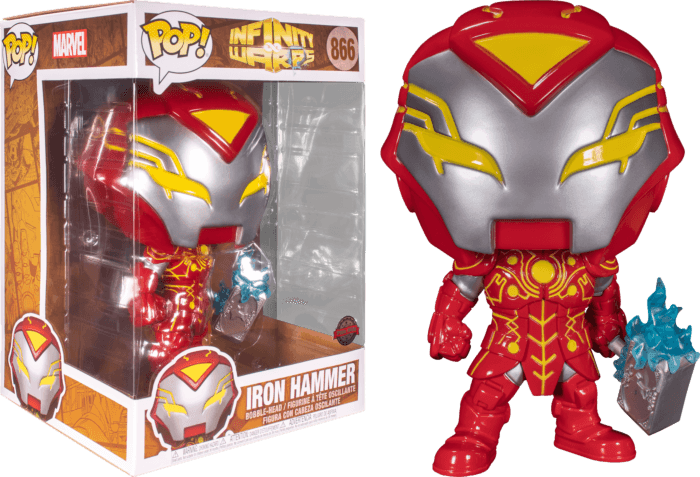 FUN56144 Infinity Warps - Iron Hammer 10" US Exclusive Pop! Vinyl [RS] - Funko - Titan Pop Culture