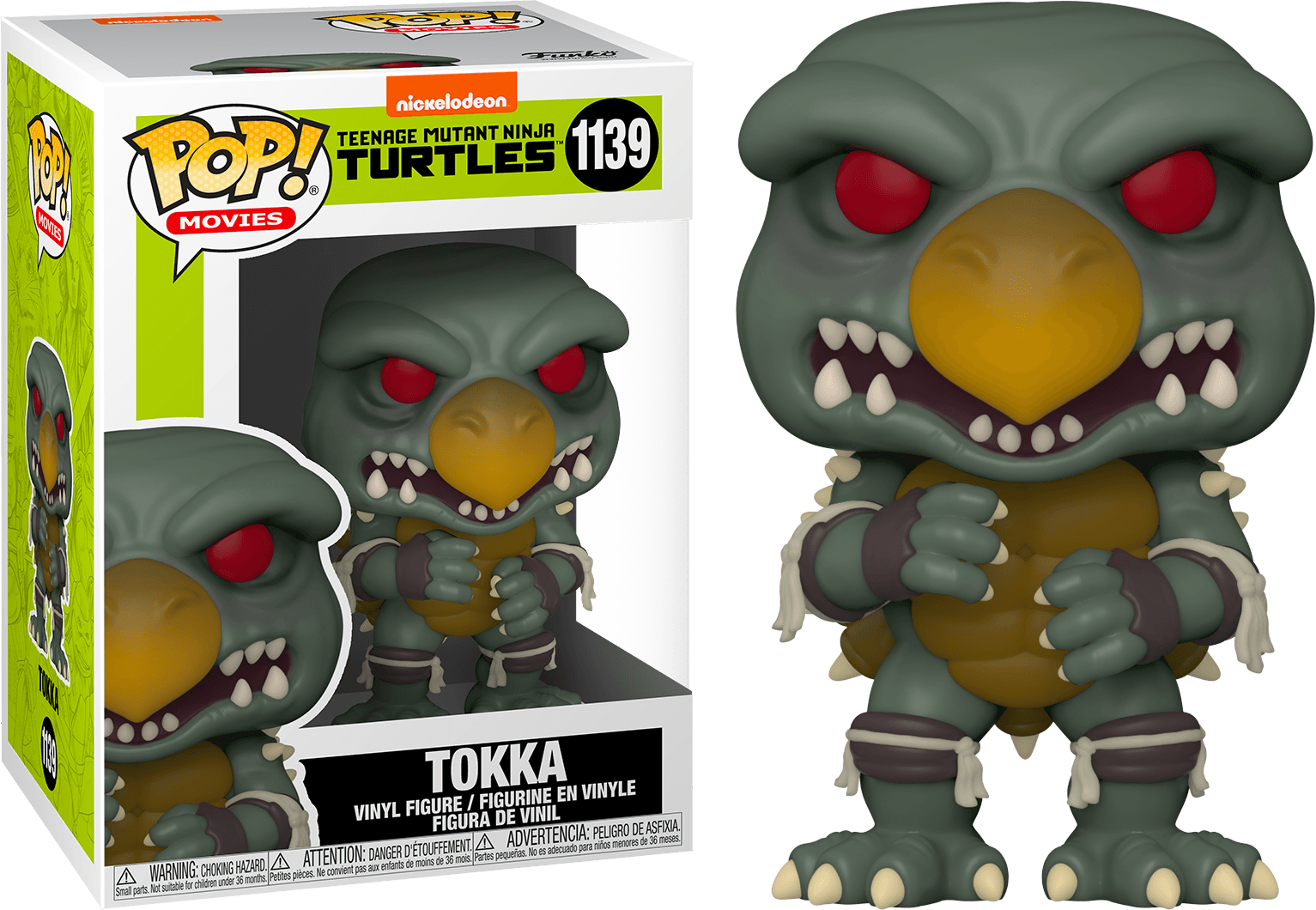 FUN56165 Teenage Mutant Ninja Turtles 2: Secret of the Ooze - Tokka Pop! Vinyl - Funko - Titan Pop Culture