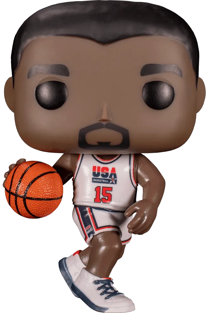 FUN56399 NBA: Legends - Magic Johnson (1992 Team USA White) Pop! Vinyl [RS] - Funko - Titan Pop Culture