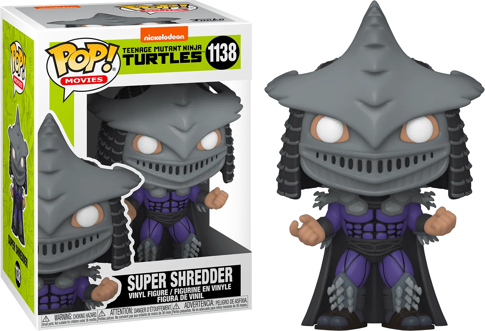 FUN56518 Teenage Mutant Ninja Turtles 2: Secret of the Ooze - Super Shredder Pop! Vinyl - Funko - Titan Pop Culture