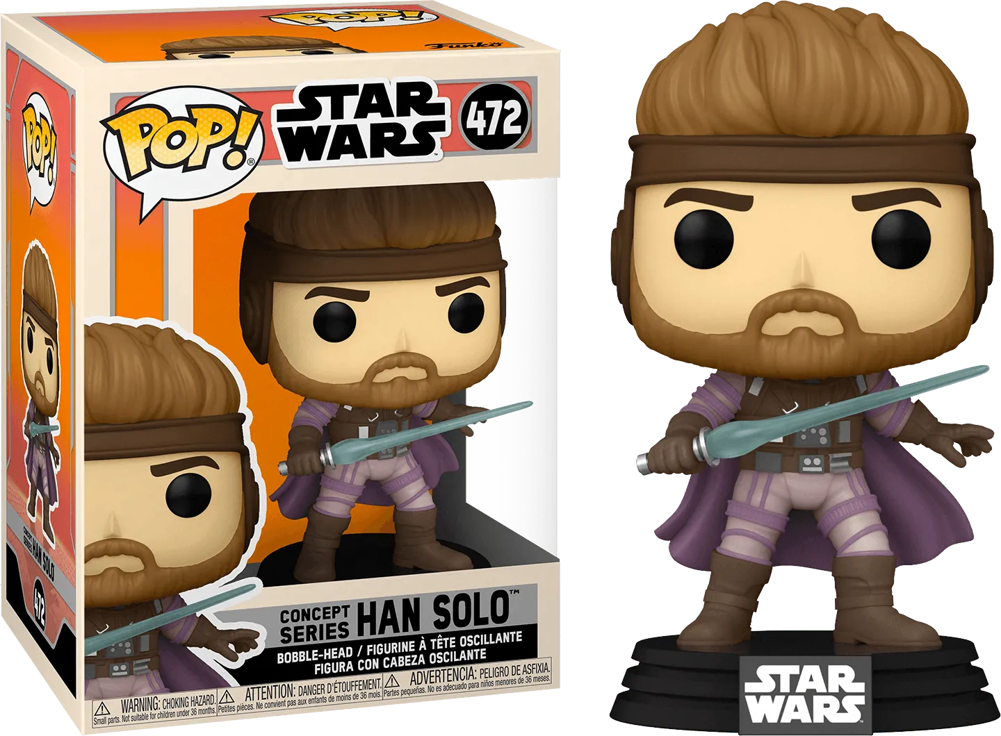 FUN56767 Star Wars - Han Solo Concept Pop! Vinyl - Funko - Titan Pop Culture