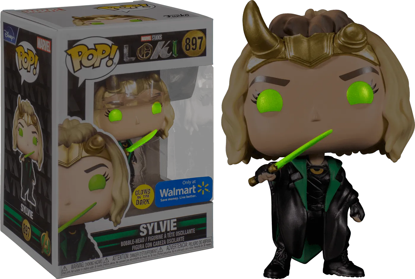 FUN57280 Loki (TV) - Sylvie Glow US Exclusive Pop! Vinyl [RS] - Funko - Titan Pop Culture