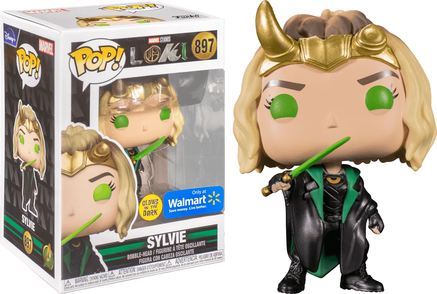 FUN57280 Loki (TV) - Sylvie Glow US Exclusive Pop! Vinyl [RS] - Funko - Titan Pop Culture