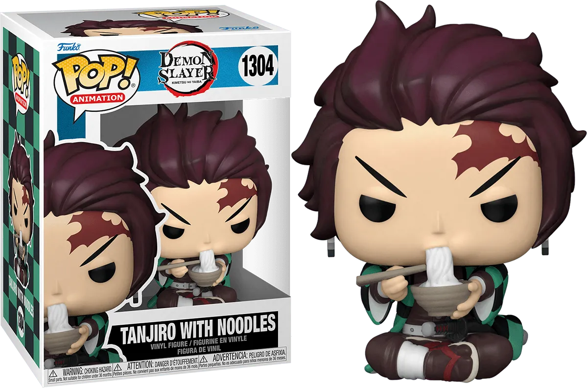 FUN57346 Demon Slayer - Tanjiro with Noodles Pop! Vinyl - Funko - Titan Pop Culture