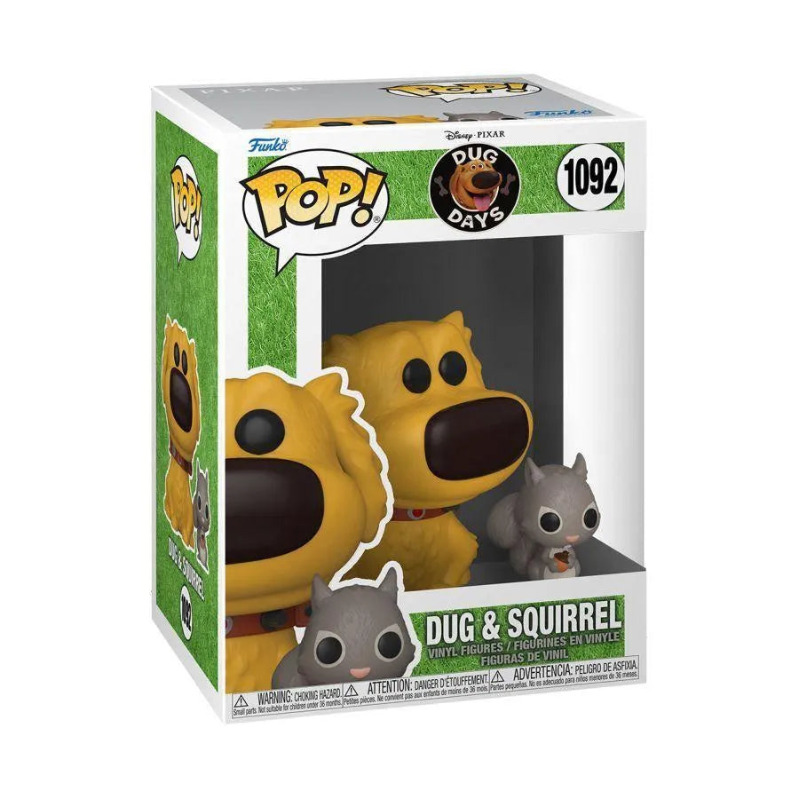 FUN57384 Dug Days - Dug with Squirrel Pop! Vinyl - Funko - Titan Pop Culture