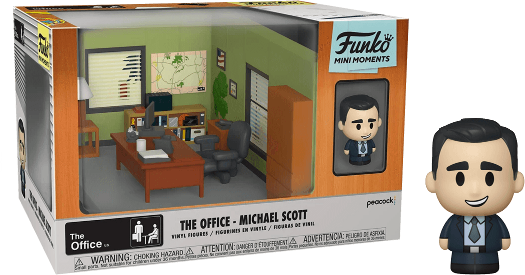 FUN57391 The Office - Michael (with chase) Mini Moment - Funko - Titan Pop Culture