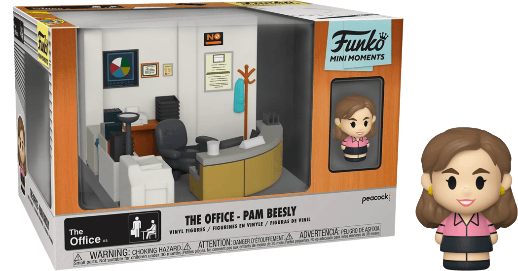 FUN57392 The Office - Pam (with chase) Mini Moment - Funko - Titan Pop Culture