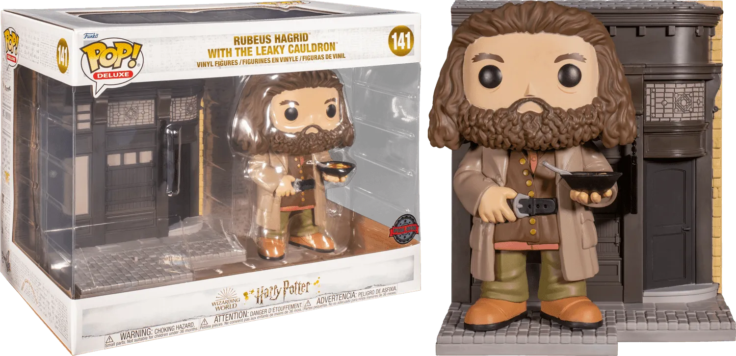 FUN58134 Harry Potter - Hagrid at Leaky Cauldron Pop! Deluxe - Funko - Titan Pop Culture