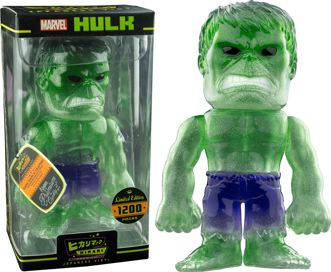 FUN5834 Hulk - Green Glitter US Exclusive Hikari Figure - Funko - Titan Pop Culture