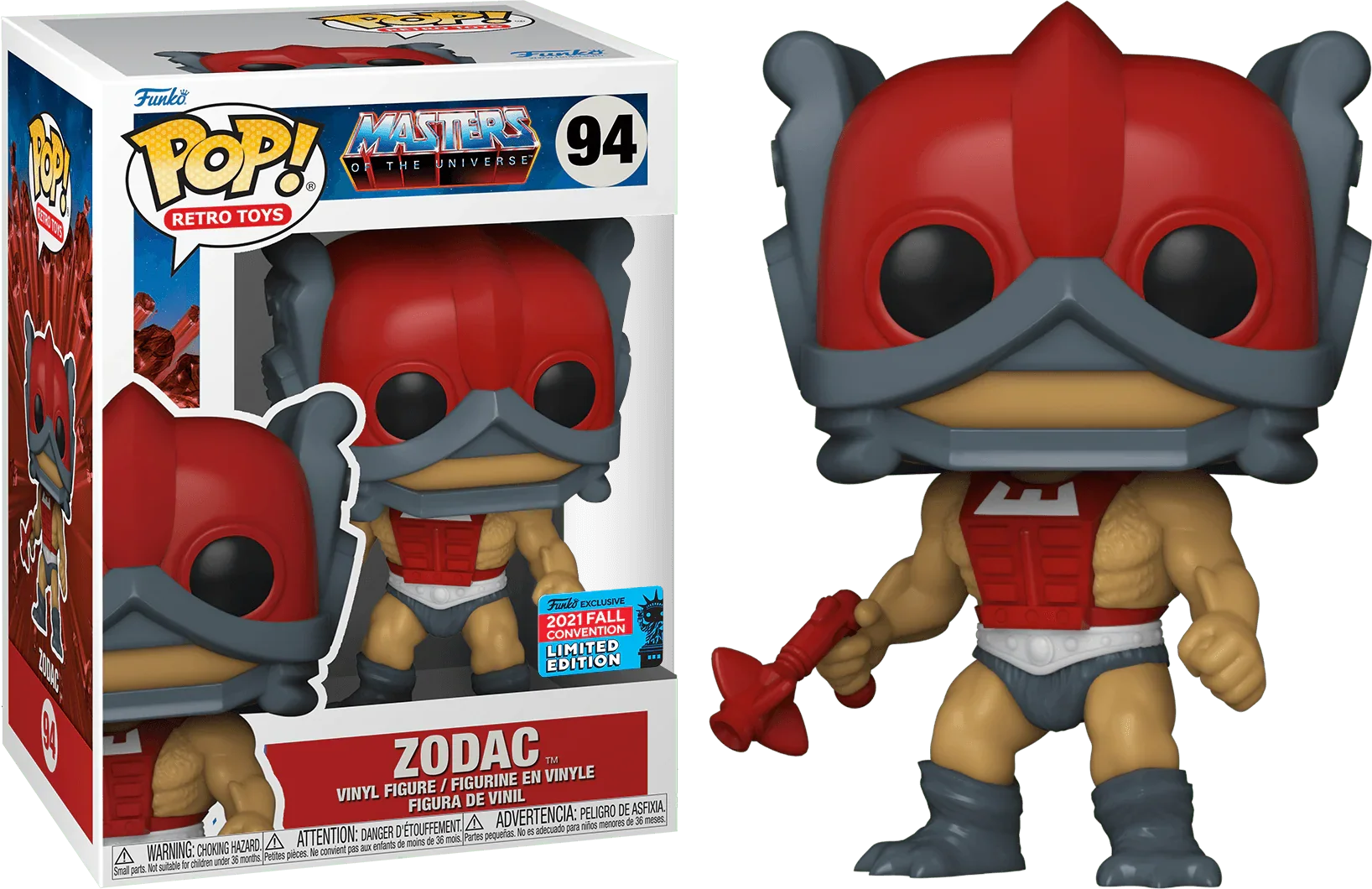 FUN58609 Masters of the Universe - Zodac NYCC 2021 US Exclusive Pop! Vinyl [RS] - Funko - Titan Pop Culture
