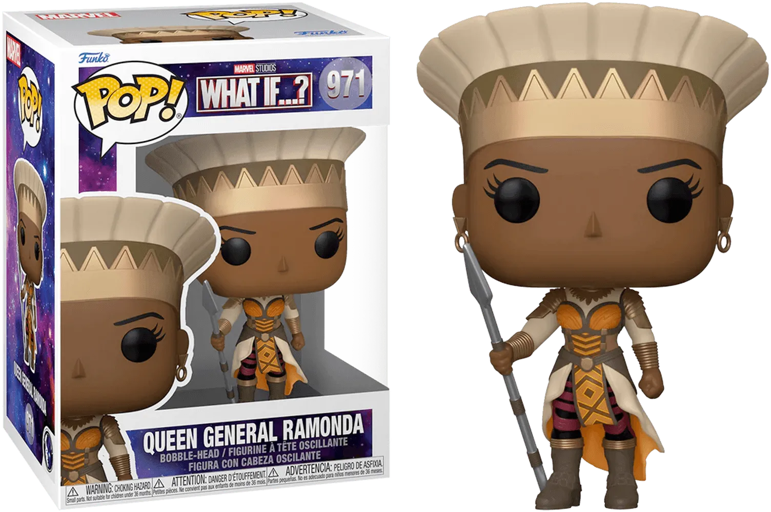 FUN58650 What If - Queen General Ramonda Pop! Vinyl - Funko - Titan Pop Culture