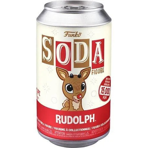 FUN58720 Rudolph the Red-Nosed Reindeer - Rudolph (with chase) Vinyl Soda - Funko - Titan Pop Culture