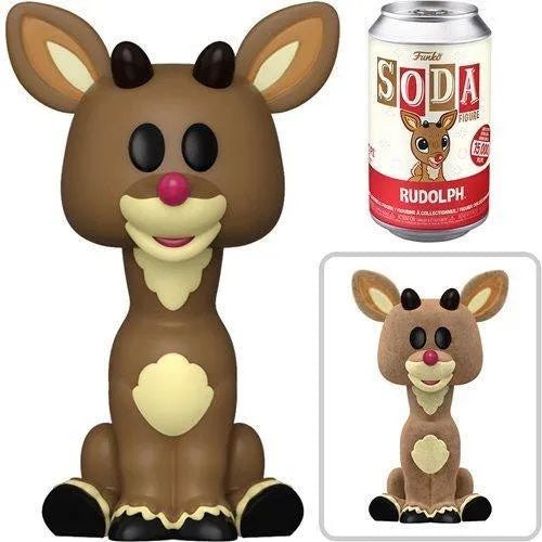 FUN58720 Rudolph the Red-Nosed Reindeer - Rudolph (with chase) Vinyl Soda - Funko - Titan Pop Culture