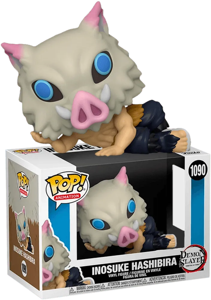 FUN59159 Demon Slayer - Inosuke Lounging US Exclusive Pop! Vinyl [RS] - Funko - Titan Pop Culture