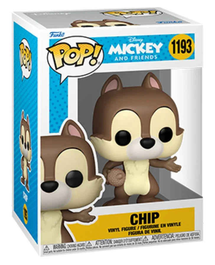 FUN59618 Mickey & Friends - Chip Pop! Vinyl - Funko - Titan Pop Culture