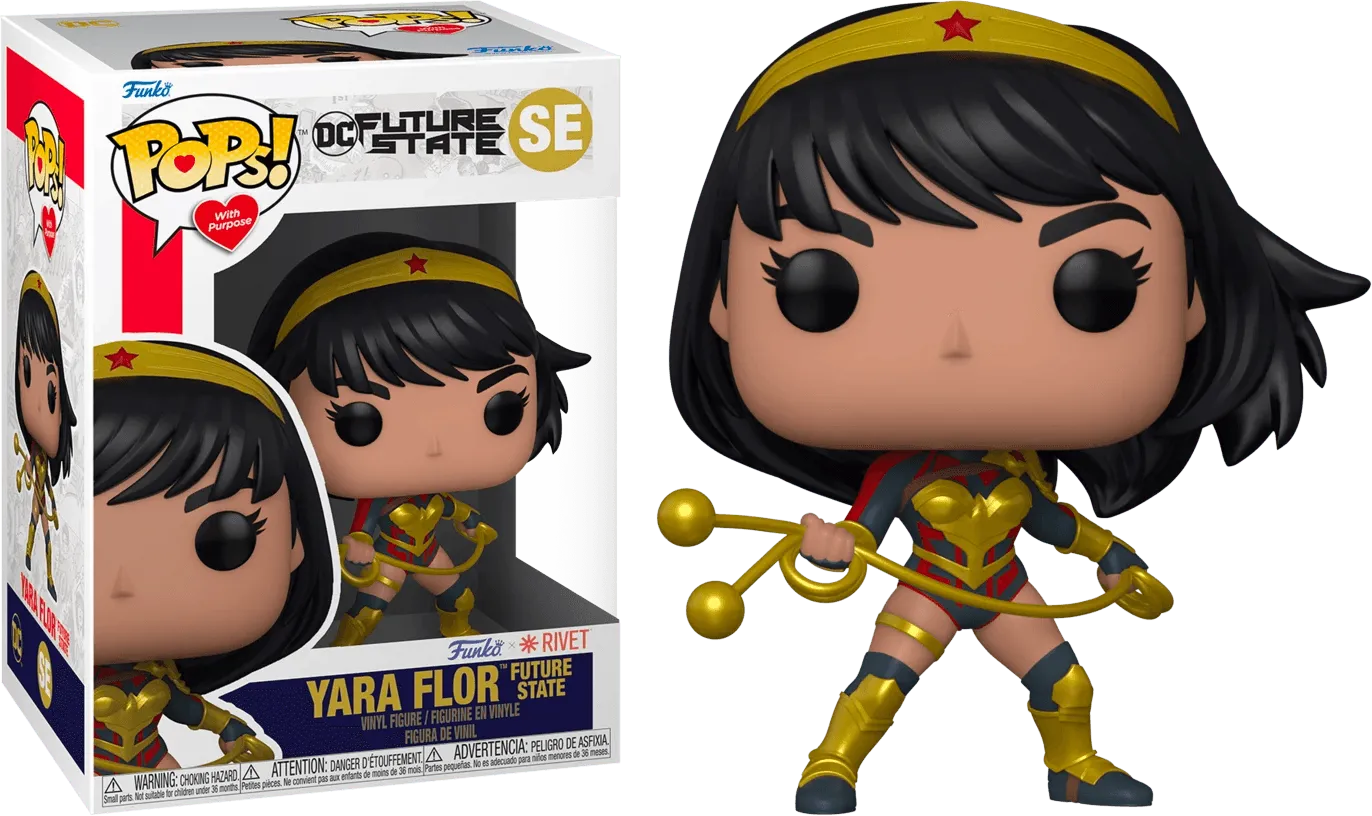 FUN60100 Wonder Woman - Yara Flor Pop! With Purpose Pop! Vinyl - Funko - Titan Pop Culture