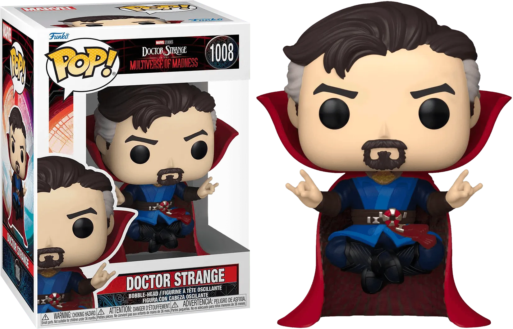 FUN60164 Doctor Strange 2: Multiverse of Madness - Doctor Strange Levitating Specialty Exclusive Pop! Vinyl - Funko - Titan Pop Culture