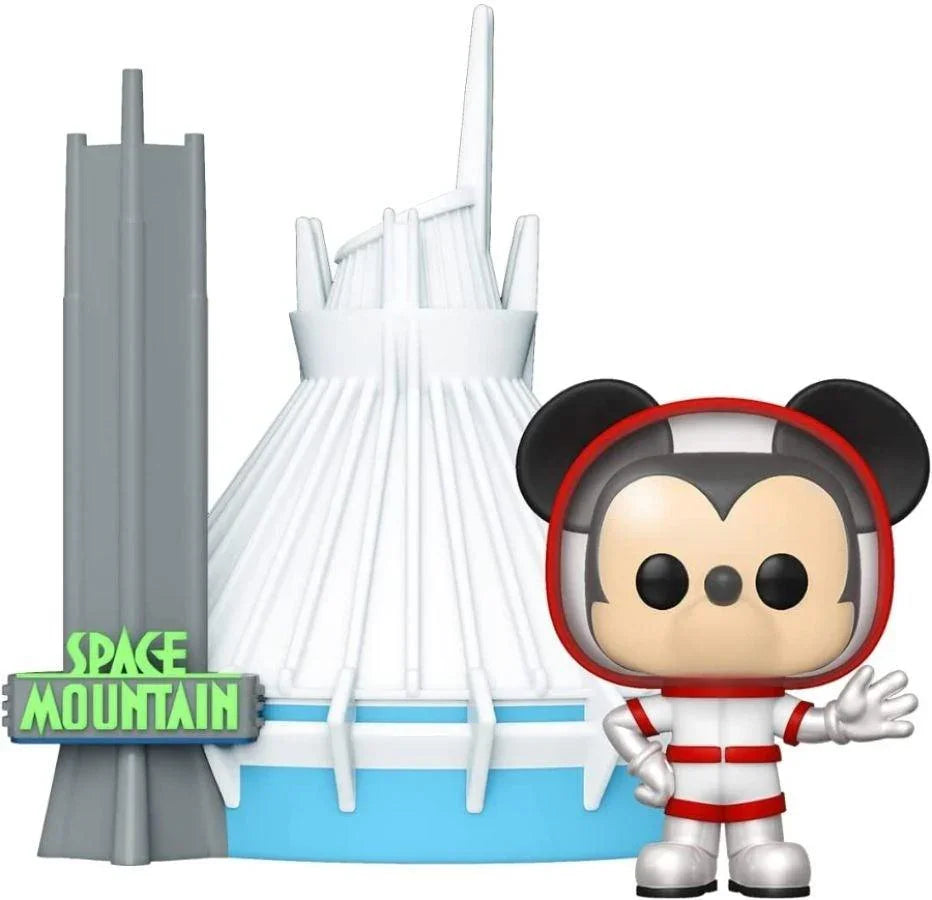 FUN60246 Disney World - Space Mountain & Mickey Mouse 50th Anniversary US Exclusive Pop! Town [RS] - Funko - Titan Pop Culture