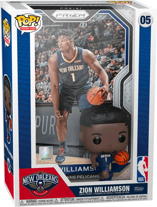 FUN60528 NBA - Zion Williamson Pop! Trading Card - Funko - Titan Pop Culture