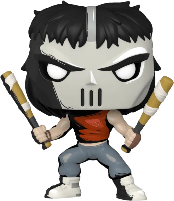 FUN60650 Teenage Mutant Ninja Turtles (Comic) - Casey Jones (with chase) US Exclusive Pop! Vinyl - Funko - Titan Pop Culture