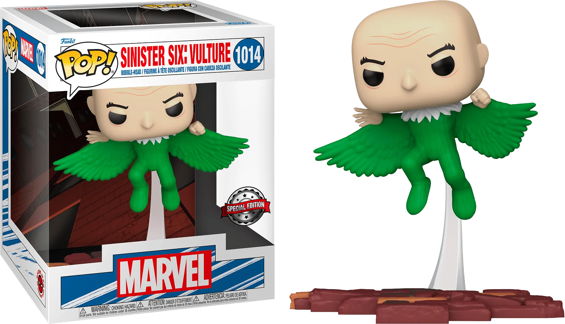FUN60903 Marvel Comics - Sinister Six Vulture US Exclusive Pop! Deluxe [RS] - Funko - Titan Pop Culture