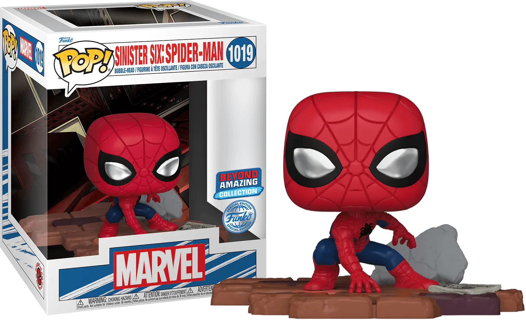 FUN60908 Marvel Comics - Sinister 6: SpiderMan US Exclusive Pop! Deluxe [RS] - Funko - Titan Pop Culture