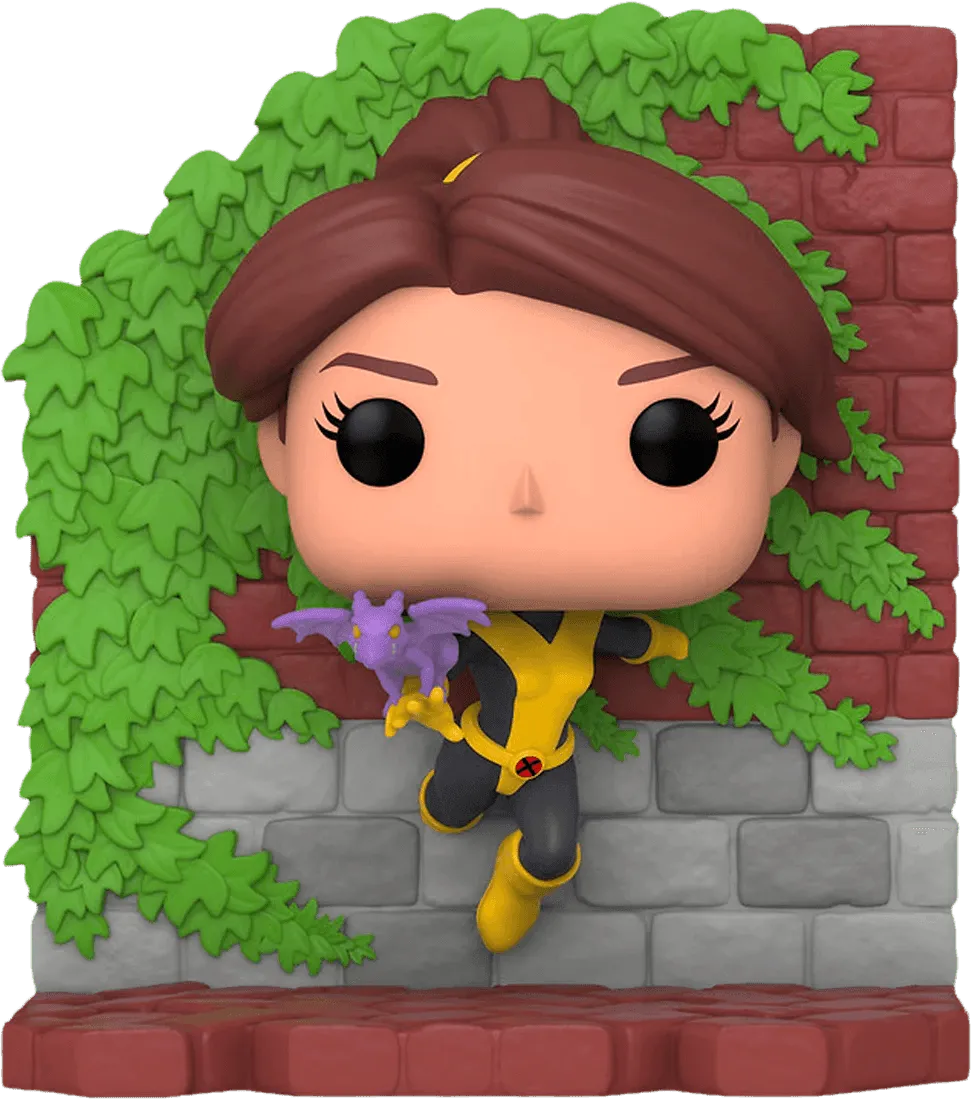 FUN61006 X-Men (comics) - Kitty Pryde with Lockheed US Exclusive Pop! Deluxe [RS] - Funko - Titan Pop Culture