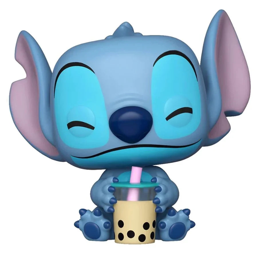 FUN61017 Lilo and Stitch - Stitch with Boba Tea US Exclusive Pop! Vinyl [RS] - Funko TBA - Titan Pop Culture