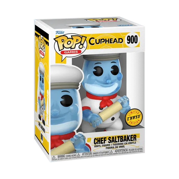 FUN61418 Cuphead - Chef Saltbaker (with chase) Pop! Vinyl - Funko - Titan Pop Culture