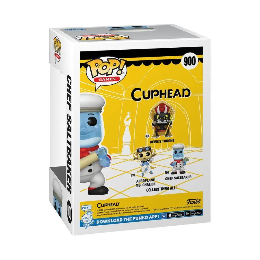 FUN61418 Cuphead - Chef Saltbaker (with chase) Pop! Vinyl - Funko - Titan Pop Culture