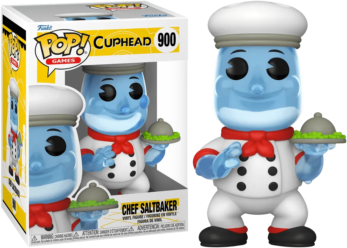 FUN61418 Cuphead - Chef Saltbaker (with chase) Pop! Vinyl - Funko - Titan Pop Culture