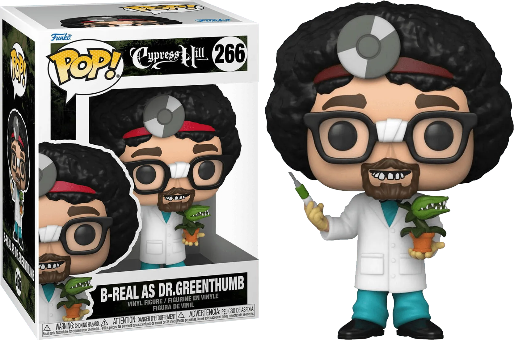 FUN61442 Cypress Hill - B Real (Dr. Greenthumb) Pop! Vinyl - Funko - Titan Pop Culture