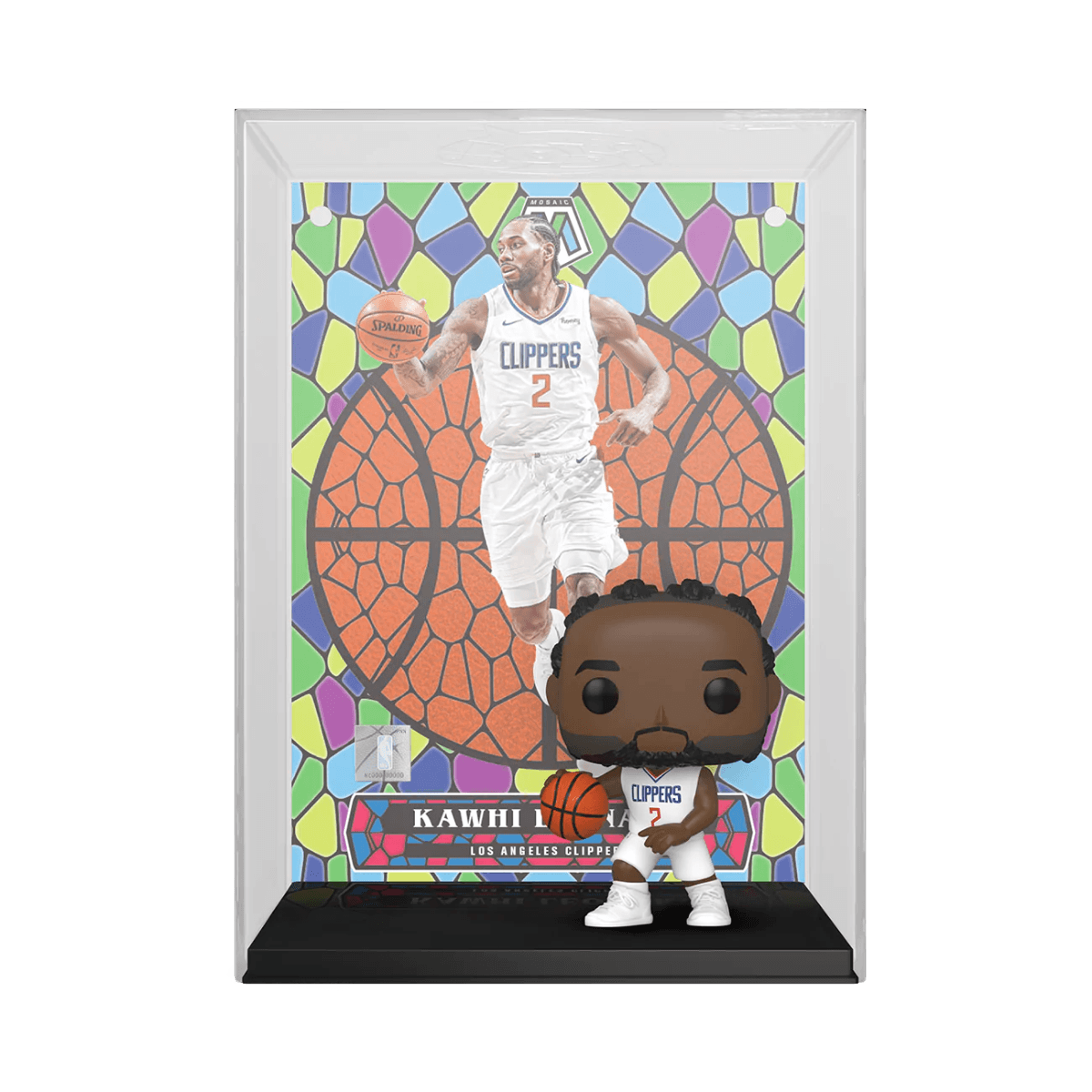 FUN61489 NBA - Kawhi Leonard (Mosaic) Pop! Trading Card - Funko - Titan Pop Culture