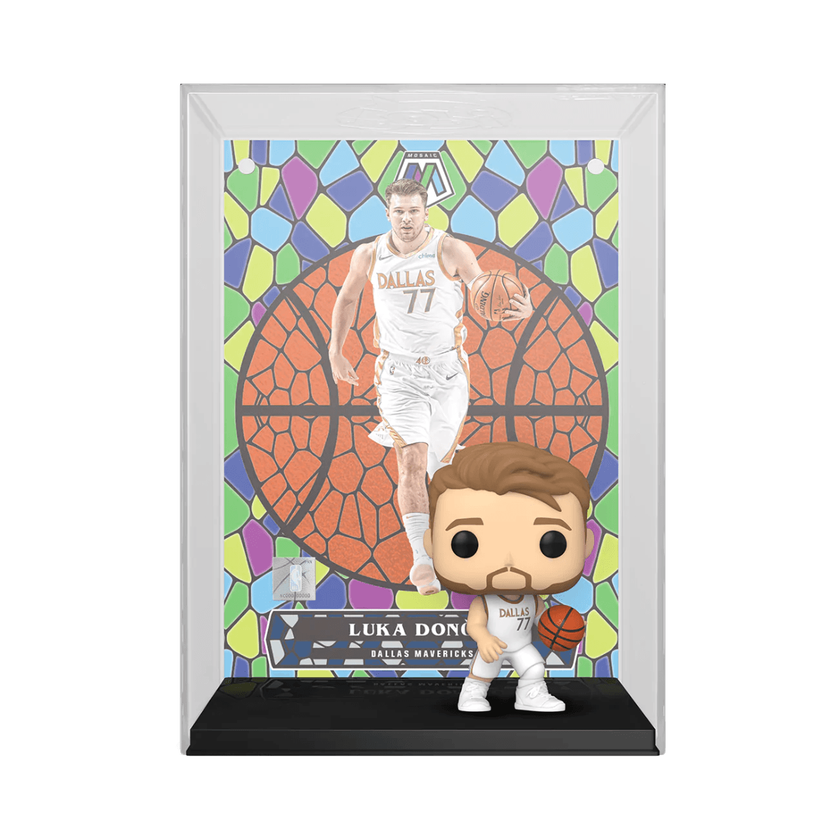 FUN61491 NBA - Luka Doncic (Mosaic) Pop! Trading Card - Funko - Titan Pop Culture