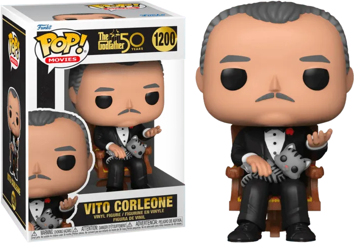 FUN61529 The Godfather 50th Anniversary - Vito Corleone Pop! Vinyl - Funko - Titan Pop Culture