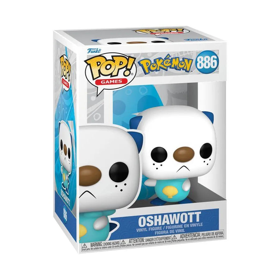 FUN62268 Pokemon - Oshawott Pop! Vinyl [RS] - Funko - Titan Pop Culture
