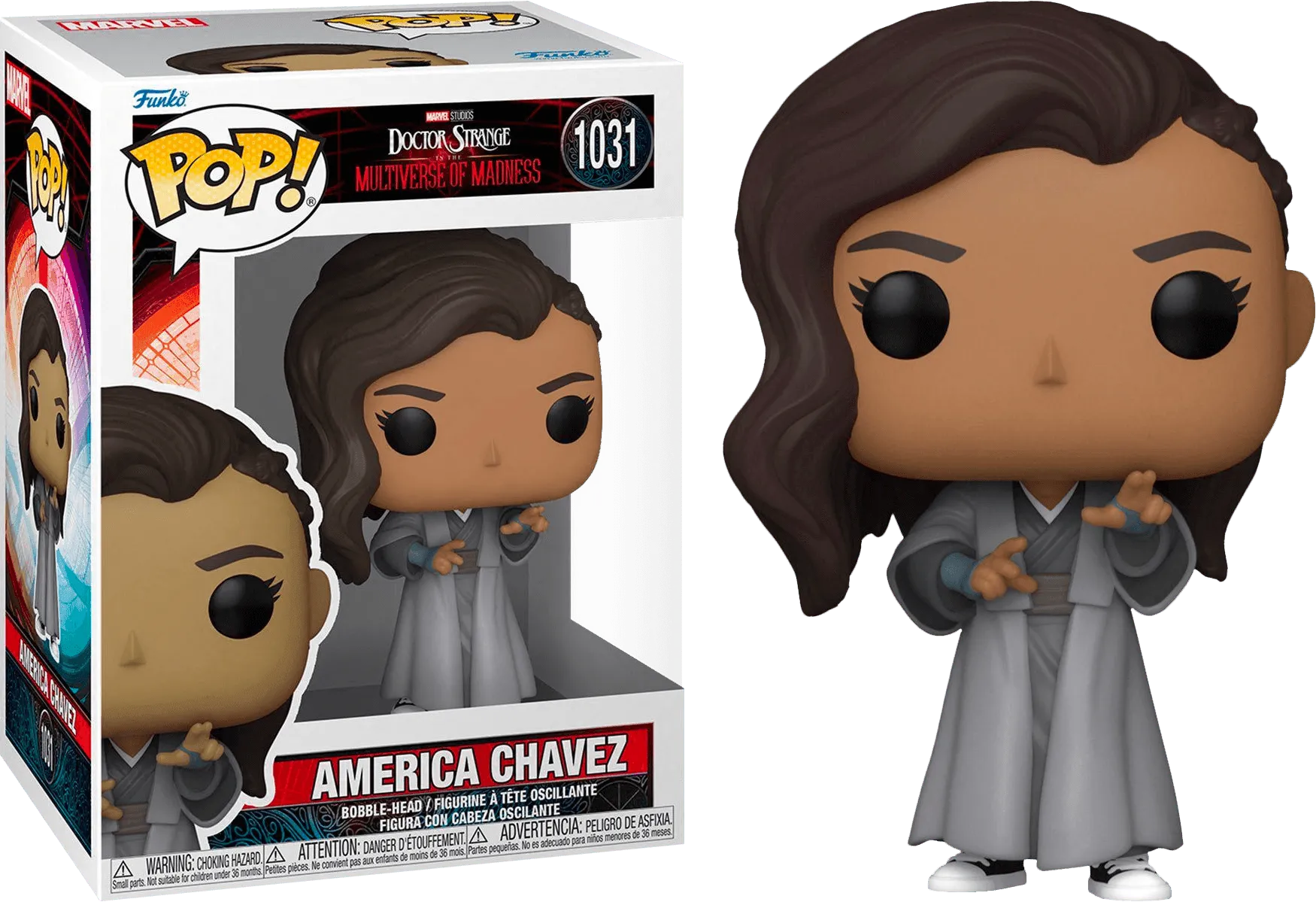 FUN62406 Doctor Strange 2: Multiverse of Madness - America Chavez Pop! Vinyl - Funko - Titan Pop Culture