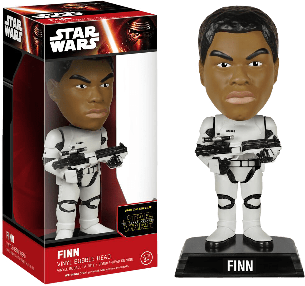 FUN6245 Star Wars - Finn Stormtrooper Episode VII The Force Awakens Wacky Wobbler - Funko - Titan Pop Culture