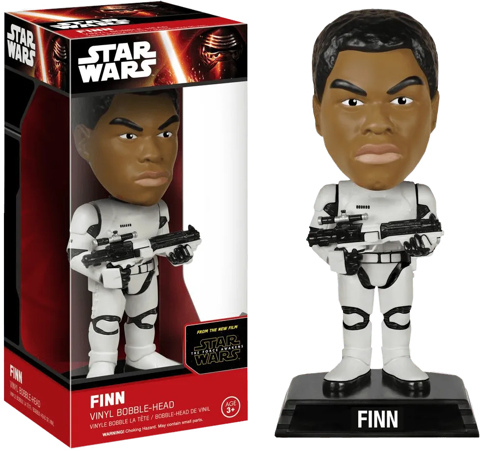 FUN6245 Star Wars - Finn Stormtrooper Episode VII The Force Awakens Wacky Wobbler - Funko - Titan Pop Culture