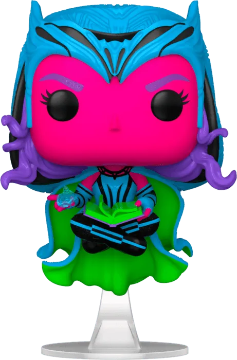 FUN62746 WandaVision - Scarlet Witch Black Light US Exclusive Pop! Vinyl [RS] - Funko - Titan Pop Culture